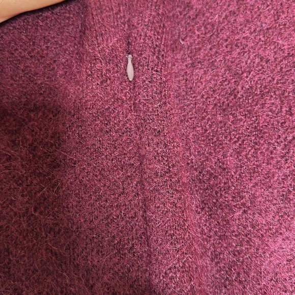 IIROT Japanese Style Sweater Tunic Vest Maroon Size Free OSFA - Picture 7 of 11